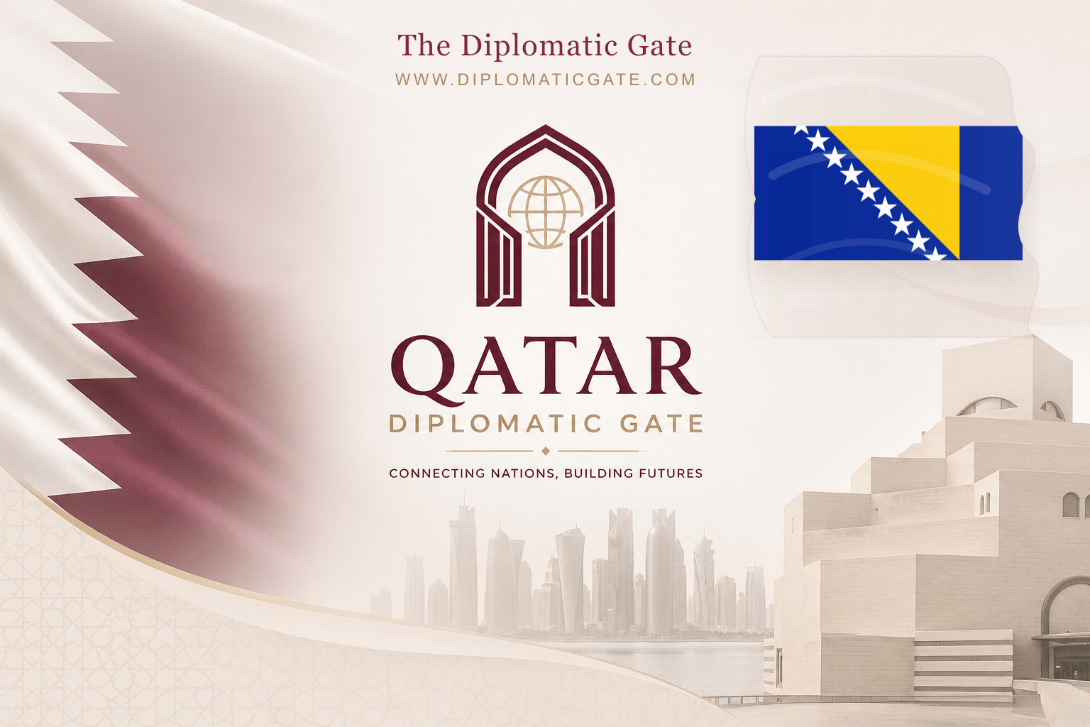 Business cooperating meeting in Doha